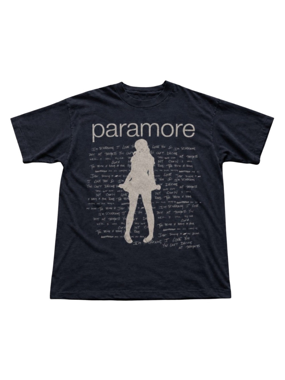 Gildan Paramore Black Graphic Band T-Shirt